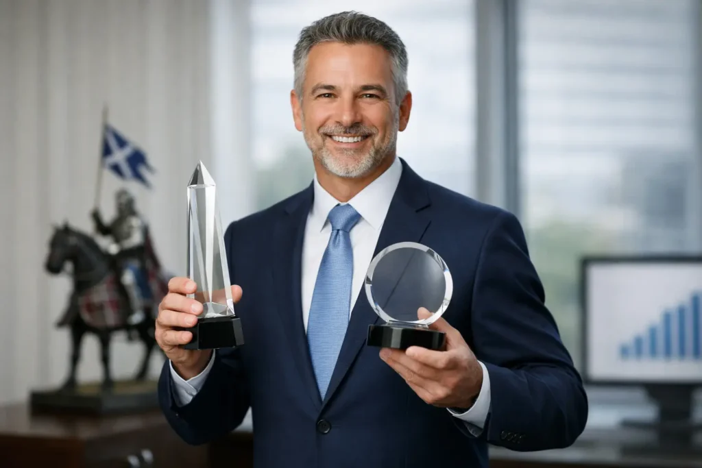 Duane Buziak Earns Scotsman and UWM Honors